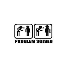 Sticker Masters Problem Solved Sticker