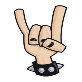 Sticker Masters Punk İşaret Sticker