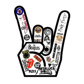 Sticker Masters Punk İşaret Sticker