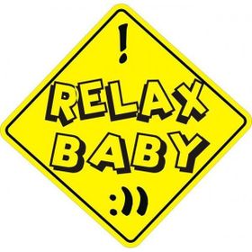Sticker Masters Relax Baby Sticker