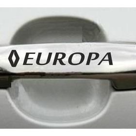 Sticker Masters Renault Europa Kapı Kolu Jant Sticker