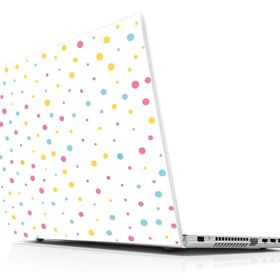 Sticker Masters Renkli Noktalar Laptop Duvar Stickerı