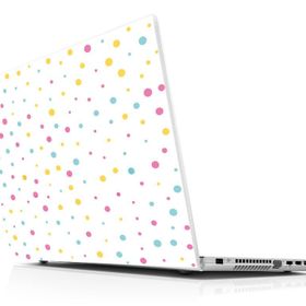 Sticker Masters Renkli Noktalar Laptop Duvar Stickerı