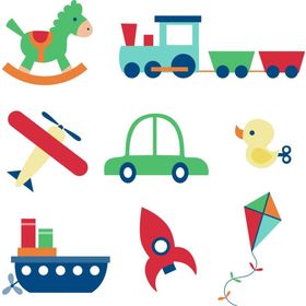 Sticker Masters Renkli Oyuncaklar Sticker