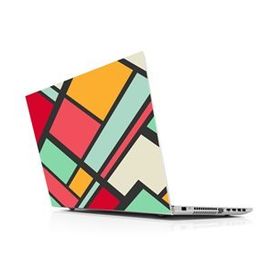 Sticker Masters Retro Laptop Duvar Stickerı