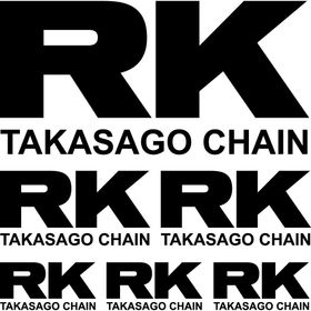Sticker Masters Rk Takasago Chain Sponsor Set Sticker
