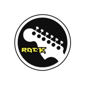 Sticker Masters Rock Gitar Sticker