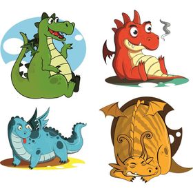 Sticker Masters Sevimli Canavarlar Duvar Çocuk Odası Sticker