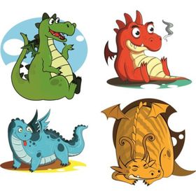 Sticker Masters Sevimli Canavarlar Duvar Çocuk Odası Sticker