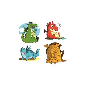 Sticker Masters Sevimli Canavarlar Duvar Çocuk Odası Sticker