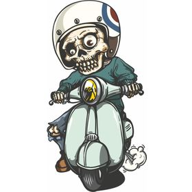Sticker Masters Sevimli İskeletler Sticker