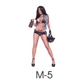 Sticker Masters Sexy Women Motorbike Sticker