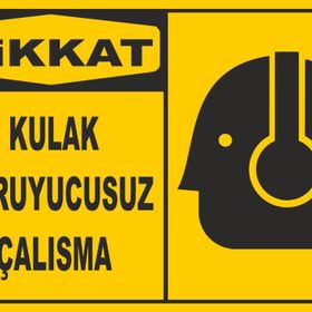 Sticker Masters Sıcak Yüzey Uyarı Levhası Sticker