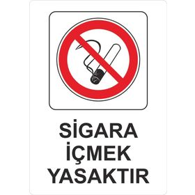 Sticker Masters Sigara İçmek Yasaktır Sticker