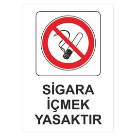 Sticker Masters Sigara İçmek Yasaktır Sticker