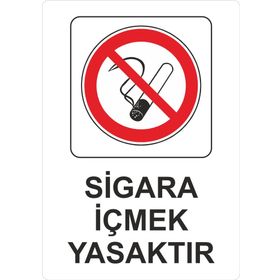 Sticker Masters Sigara İçmek Yasaktır Sticker