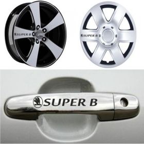 Sticker Masters Skoda Super B Kapı Kolu Jant Sticker