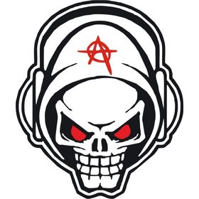 Sticker Masters Skull Anarchy Sticker