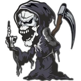 Sticker Masters Skull Azrail Sticker