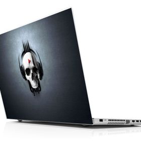 Sticker Masters Skull Music Laptop Duvar Stickerı