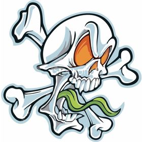 Sticker Masters Skull Sticker