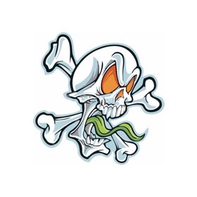 Sticker Masters Skull Sticker