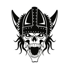 Sticker Masters Skull With Hat Sticker