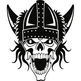 Sticker Masters Skull With Hat Sticker