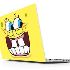 Sticker Masters Sponge Bob Right Side Laptop Duvar Stickerı