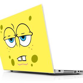 Sticker Masters Sponge Bob Tired Laptop Duvar Stickerı