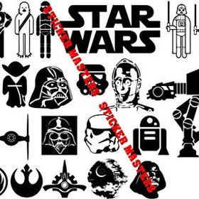 Sticker Masters Star Wars Sticker Set