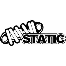 Sticker Masters Static Black Sticker