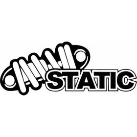 Sticker Masters Static Black Sticker