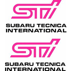 Sticker Masters Subaru Sti Sticker Set