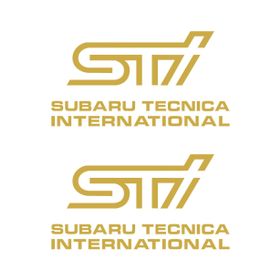 Sticker Masters Subaru Sti Sticker Set