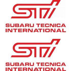 Sticker Masters Subaru Sti Sticker Set