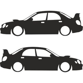 Sticker Masters Subaru Sti Sticker Set