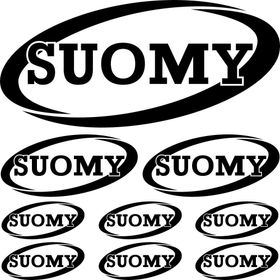 Sticker Masters Suomy Sponsor Set Sticker