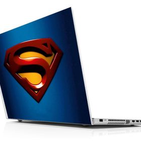 Sticker Masters Superman Logo 3D Laptop Duvar Stickerı