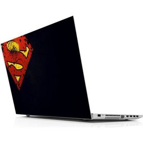 Sticker Masters Superman Logo Scratch Laptop Duvar Stickerı