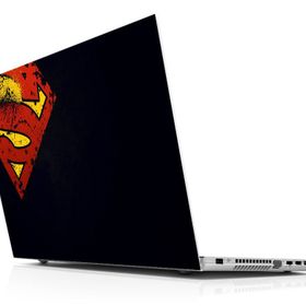 Sticker Masters Superman Logo Scratch Laptop Duvar Stickerı