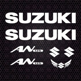 Sticker Masters Suzuki An 125 Sticker Set