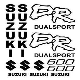 Sticker Masters Suzuki DR 600 Sticker Set