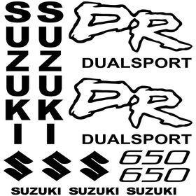 Sticker Masters Suzuki Dr 650 Sticker Set