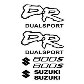 Sticker Masters Suzuki DR 800 Sticker Set