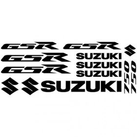 Sticker Masters Suzuki Gsr 750 1 Sticker Set