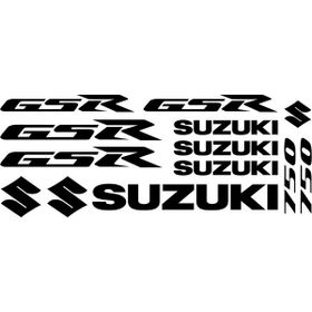 Sticker Masters Suzuki Gsr 750 1 Sticker Set