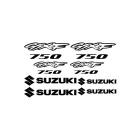 Sticker Masters Suzuki GsxF 750 Sticker Set 1