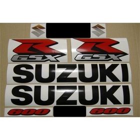 Sticker Masters Suzuki Gsxr 600 Sticker Set