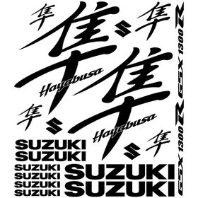 Sticker Masters Suzuki Hayabusa 1300r Sticker Set
